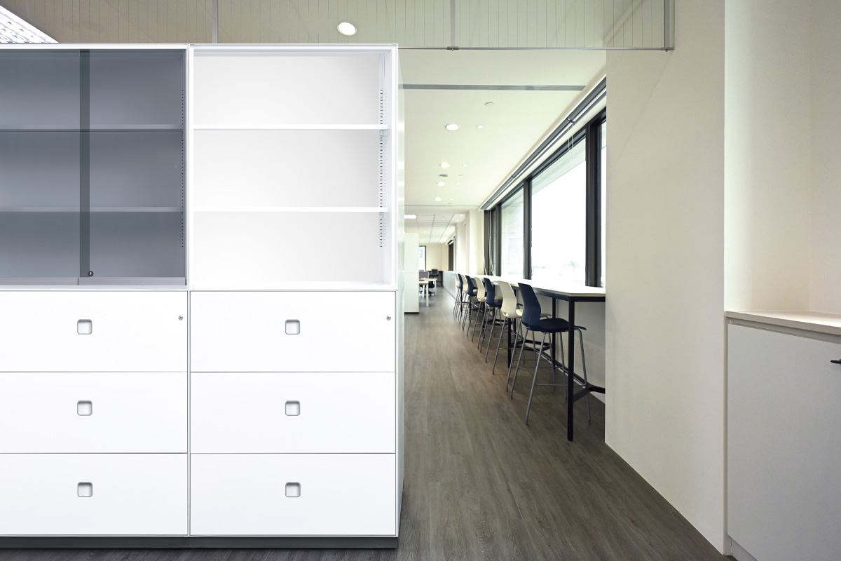 LINE 玻璃滑門櫃